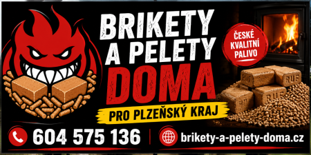 Dřevěné brikety a pelety pro Plzeňský kraj až domů 